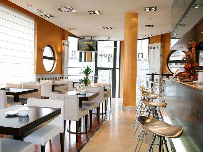 Hotel Mieres Del Camino Restaurant foto